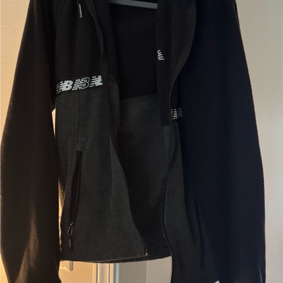 New Balance Black and Gray Jacket - Picture 2 of 2
